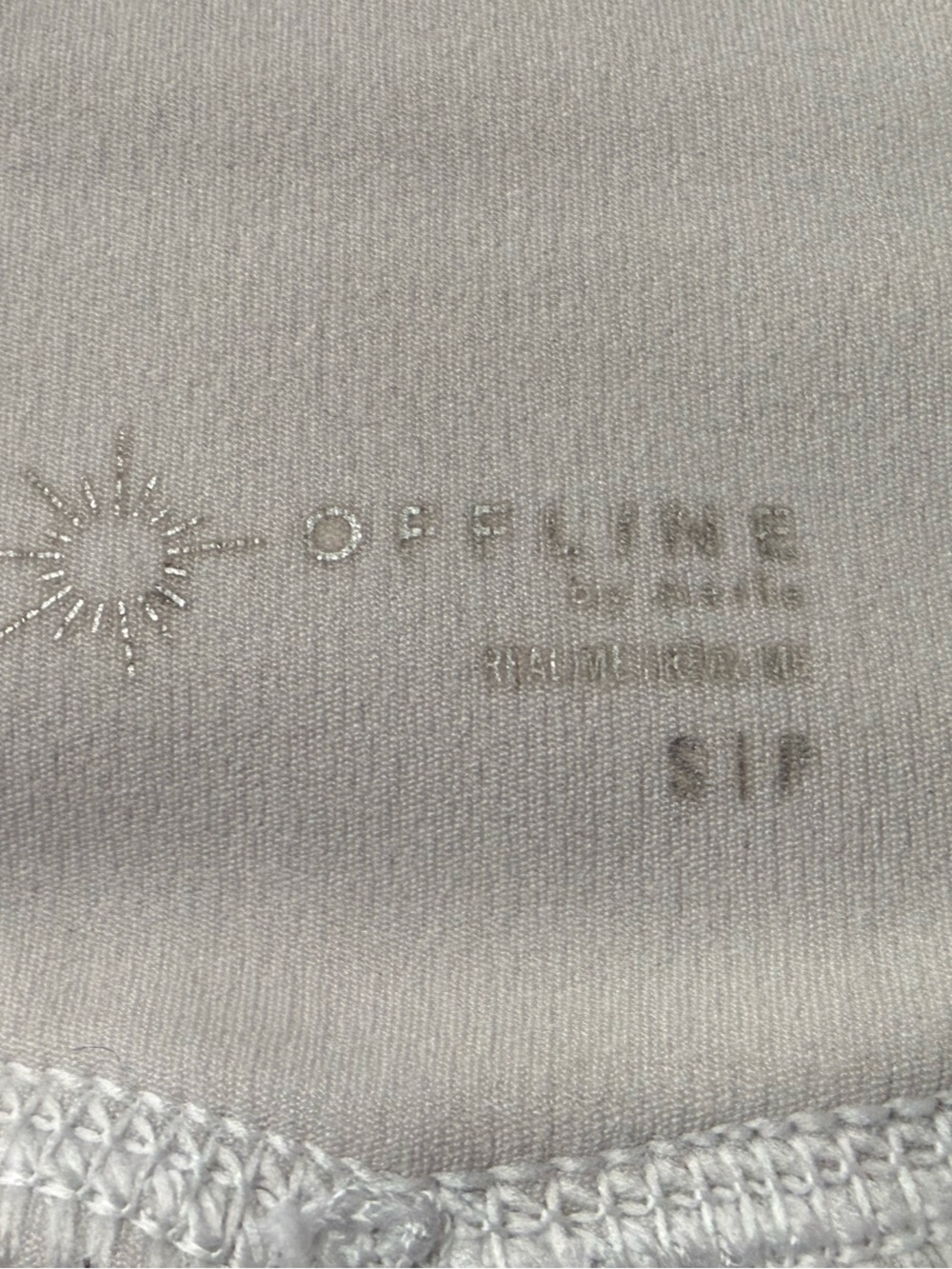 OFFLINE by Aerie Real Me Crossover Flowy Shorts White Small - Picture 10 of 12